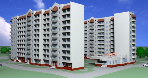 Фото ЖК по ул. Хуторская от Курсктехнострой